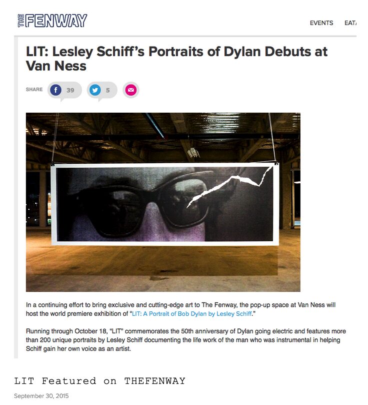The FWA feature about Lesley Schiff's Bob Dylan project
